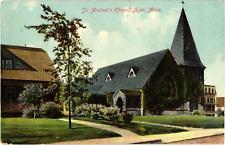St. Andrew's Chapel Ayer Massachusetts Divided Postcard c1910 picture