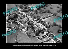 OLD HISTORIC PHOTO BOURTON ON THE HILL GLOUCESTERSHIRE ENGLAND THE TOWN 1953 picture