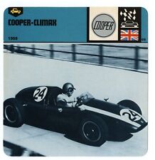 Cooper Climax - Racing Competition Edito Service Auto Rally Card picture