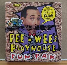 1988 Topps Pee Wee's Playhouse Herman Vintage FULL 36 Pack Trading Card Wax Box picture