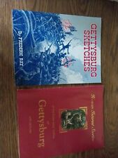 Gettysburg Sketches By Frederic Ray 1983 & Human Interest 3 Days Battles Picturs picture