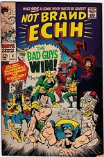 NOT BRAND ECHH #4, NOVEMBER 1967 VG/FINE CONDITION MARVEL SILVER AGE CLASSIC picture