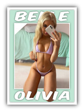 Belle Olivia Custom Made Adult Trading Card | Not Bang Bros | OnlyFans picture