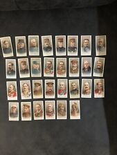 1917 Wills Cigarettes Allied Army Leaders Lot of 30 Different Cards - GB Ireland picture