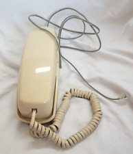 Vintage Radio Shack Princess Wall Telephone Push-Button Hand-Held Beige picture