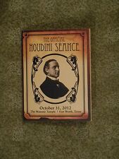 The Official Houdini Seance 2012 Souvenir Program, FREE US postage picture