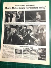1939 Print Ad  Modess Sanitary Napkins Grateful Women, 'Fluff filler', 10.5x13.5 picture