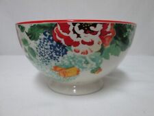The Pioneer Woman Country Garden Footed Soup Bowl Dish & Micro Floral NEW NWT picture