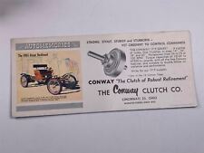Vintage Inkblottter The Conway Clutch Co Cincinnati Ohio OH  picture