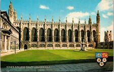 Postcard  King's College Chapel Cambridge England    [dx] picture