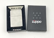Zippo Lighter Made in USA Bradford PA 2013 G13 Silver Chrome picture