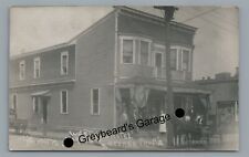 RPPC West End Hotel OLYPHANT PA Lackawanna County Vintage Real Photo Postcard picture