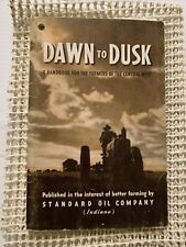 VTG 1944 DAWN TO DUSK STANDARD OIL BOOKLET HANDBOOK FOR CENTRAL WEST FARMERS picture