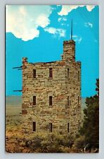 Austin NV-Nevada, Stokes Castle, Built in 1897, Vintage Postcard picture