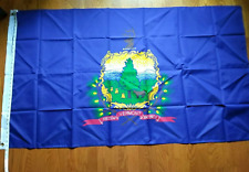State of VERMONT  FLAG, 3' by 5', Polyester-NEW, ready to display  Ship USA picture
