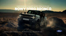 2023 2024 MY Ford Bronco 06 / 2023 catalogue european brochure large size rare picture
