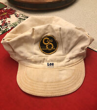 Vintage Lee Stanforized Union Made C&O Railroad Conductor Hat Chessie Patch USA picture