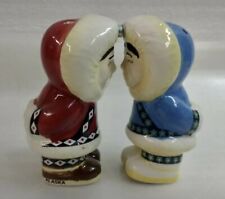Alaskan Magnetic Kiss Couple Salt & Pepper Shaker Set picture