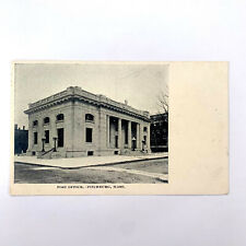 Postcard Massachusetts Fitchburg MA Post Office Pre-1907 Undivided Back Unposted picture