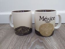 Mexico Global Icon Collector Series 16oz 2016 Mug By Starbucks X2 picture