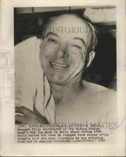 1948 Press Photo Manager Billy Southworth of Boston Braves - sbs07893 picture