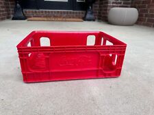 Vintage Coca-Cola Red Plastic Carrier Crate Huskylite picture