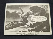 1965 Donruss King Kong Card # 48 I told you three times you couldn't... (EX) picture