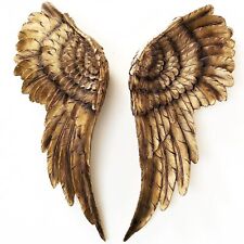 WHW Whole House Worlds Grand Tour Angel Wings, 2 Piece Set, Vintage Style, An... picture