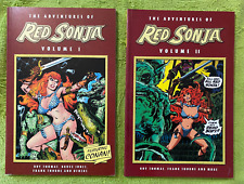 Dynamite: The Adventures of Red Sonja Volumes I and II (2 GN Softcover LOT) picture