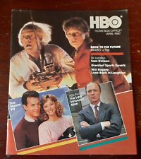 VINTAGE  HBO GUIDE APRIL 1987 BACK TO THE FUTURE  CLEAN picture