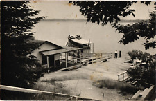 Real Photo LITTLE JOHNS ISLAND Casco Bay Maine Postcard picture