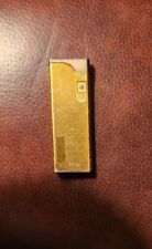 Vintage COLIBRI Thin Lighter Gold Tone Japan Touch Sensor - Working picture