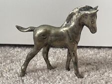 Vintage Brass Horse Foal Figurine picture