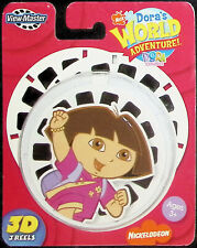 Dora's World Adventure Nickelodeon 3D View-Master 3 Reel Packet SEALED picture