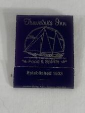 Vintage ~ TRAVELER'S INN Est. 1933 Port Clinton, OH ~ Unstruck Unused Matchbook picture