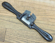 E. C. STEARNS No. 8 ADJUSTABLE SPOKE SHAVE-ANTIQUE HAND TOOL-PLANE-SHAVE picture