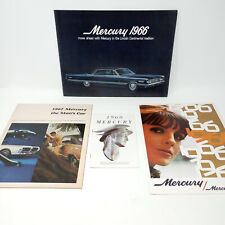 Lot Of 4 Vintage Mercury Car Brochures 1960's (Comet, Continental) picture