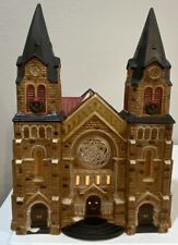 Heartland Valley Village Church Cathedral O'Well Porcelain Christmas 1997 Lmtd picture