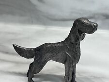 Vintage USA Cast Metal Irish / English Setter Dog Figurine picture