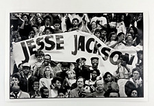 1988 Portland Oregon Jesse Jackson Rally Jefferson High School VTG Press Photo picture