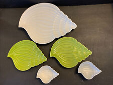 Andrea by Sadek Seafood Porcelain 5 Pieces SeaShell Serving Set Thailand picture