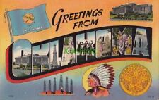 Postcard Large Letters Greetings From Oklahoma picture