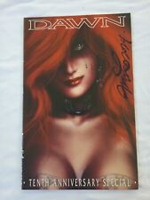 Dawn: Tenth Anniversary Special#1  Sirius 1999 signed by Joseph Michael Linsner picture