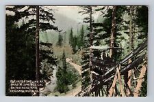 Shasta Springs CA-California, Elevator Incline, Shasta Springs Vintage Postcard picture
