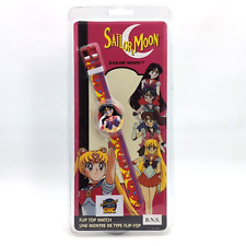 Sailor Moon Sailor Mars  Flip Top Watch Vintage Rare 1997 Toel animation picture