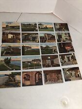VTG Historic Souvenir Old Fort Niagara 20 Colored Views picture