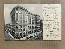Postcard Philadelphia PA Reading Terminal Railroad Train Station 1907 UDB picture