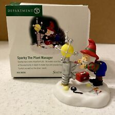 Department 56 North Pole Series Accessories Sparky The Plant Manager #56836 picture