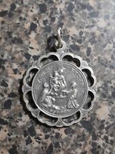 Vintage Ricordo Santuario Pompei Rosario Medal picture