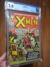 Marvel 1963 X-MEN No. 2 CGC 2.0  1ST APPEARANCE OF THE VANISHER Needs Press picture